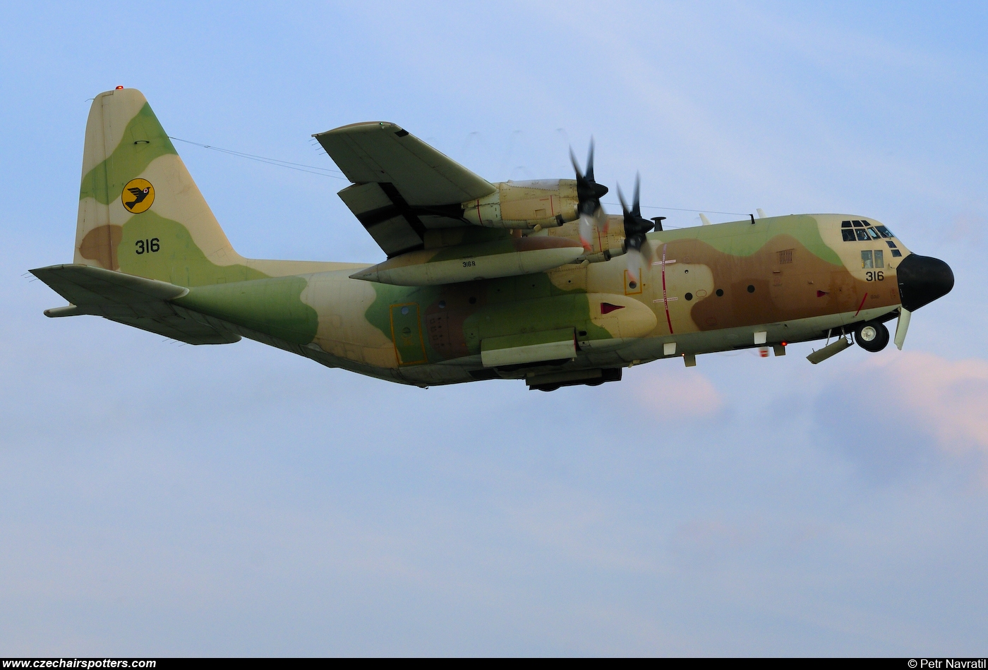 Israel - Air Force – Lockheed C-130E Karnaf   316