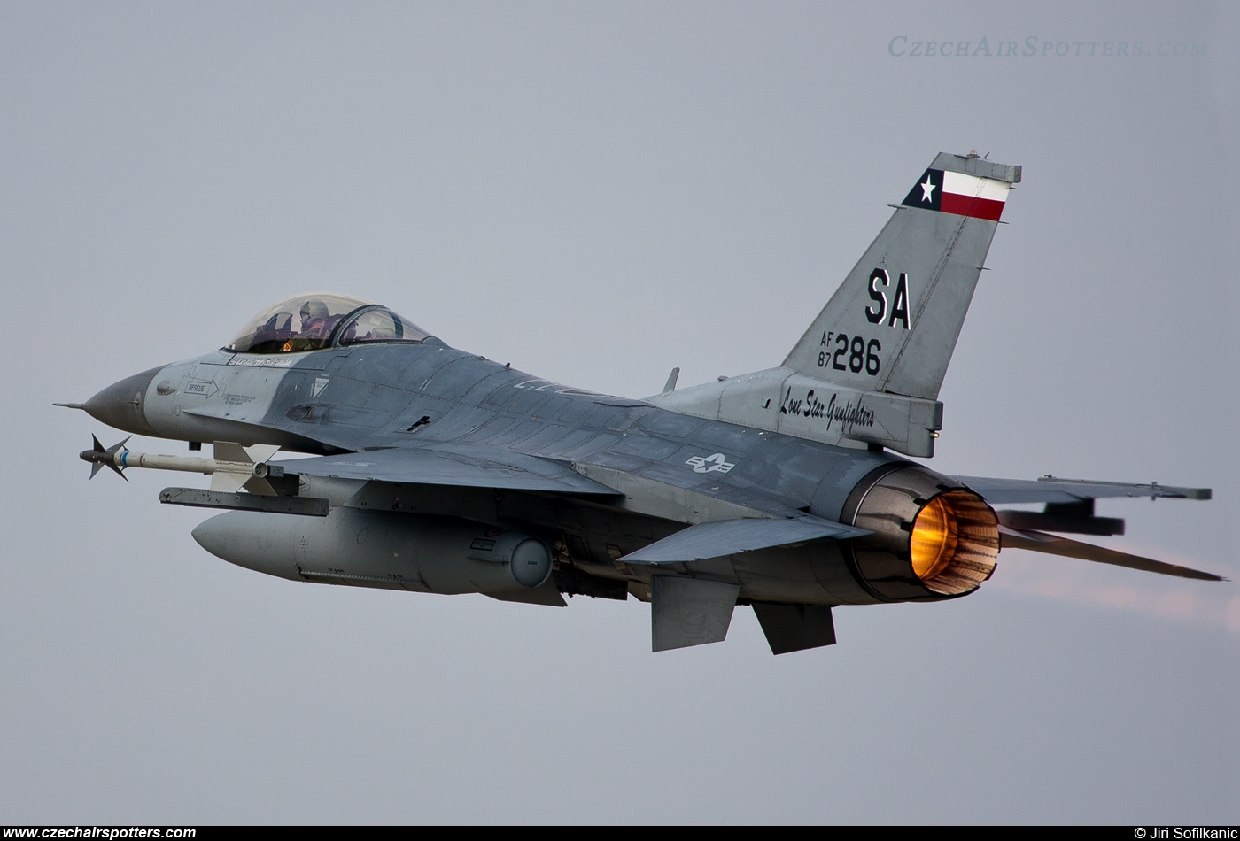 USA - Air Force – General Dynamics F-16C Fighting Falcon 87-0286