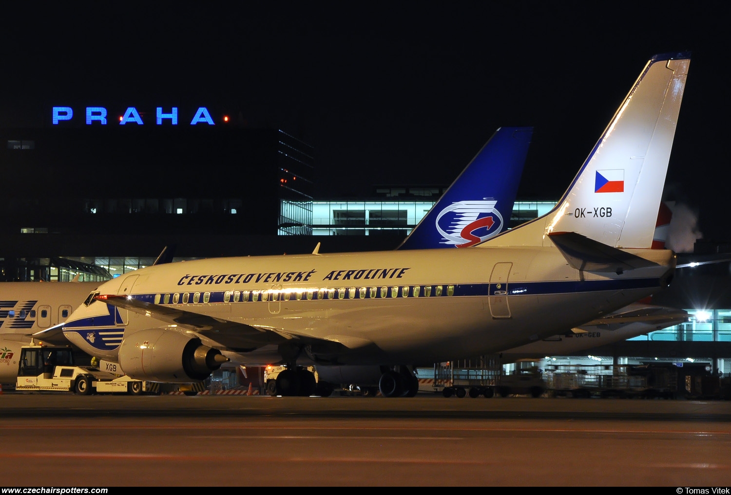CSA - Czech Airlines – Boeing Boeing 737-55S OK-XGB