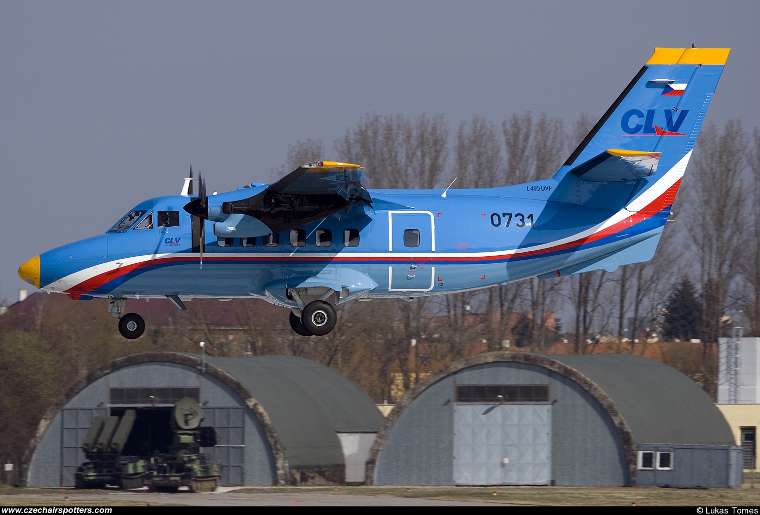 LOM Praha - CLV – Let L-410UVP Turbolet 0731