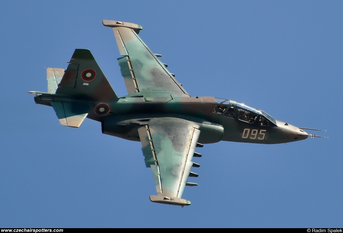 Bulgaria - Air Force – Sukhoi Su-25 UBK Frogfoot 095