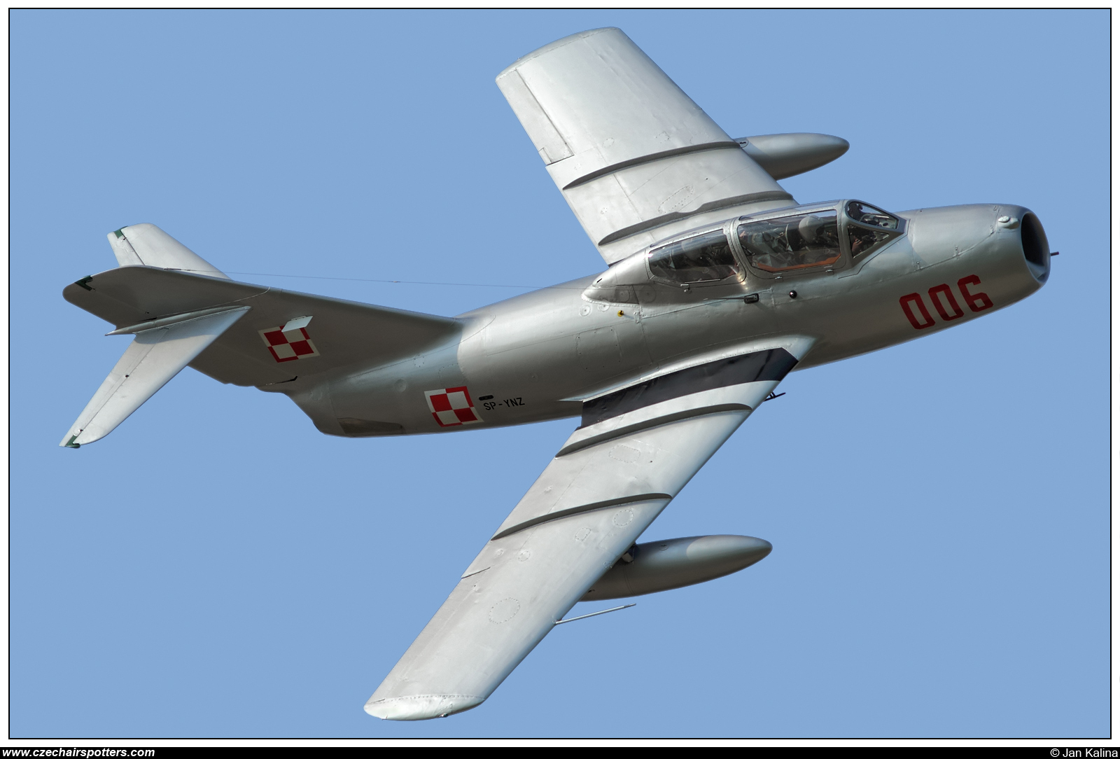 Polskie Orly – Mikoyan-Gurevich MiG-15UTI Midget (PZL-Mielec SBLim-2 ) SP-YNZ