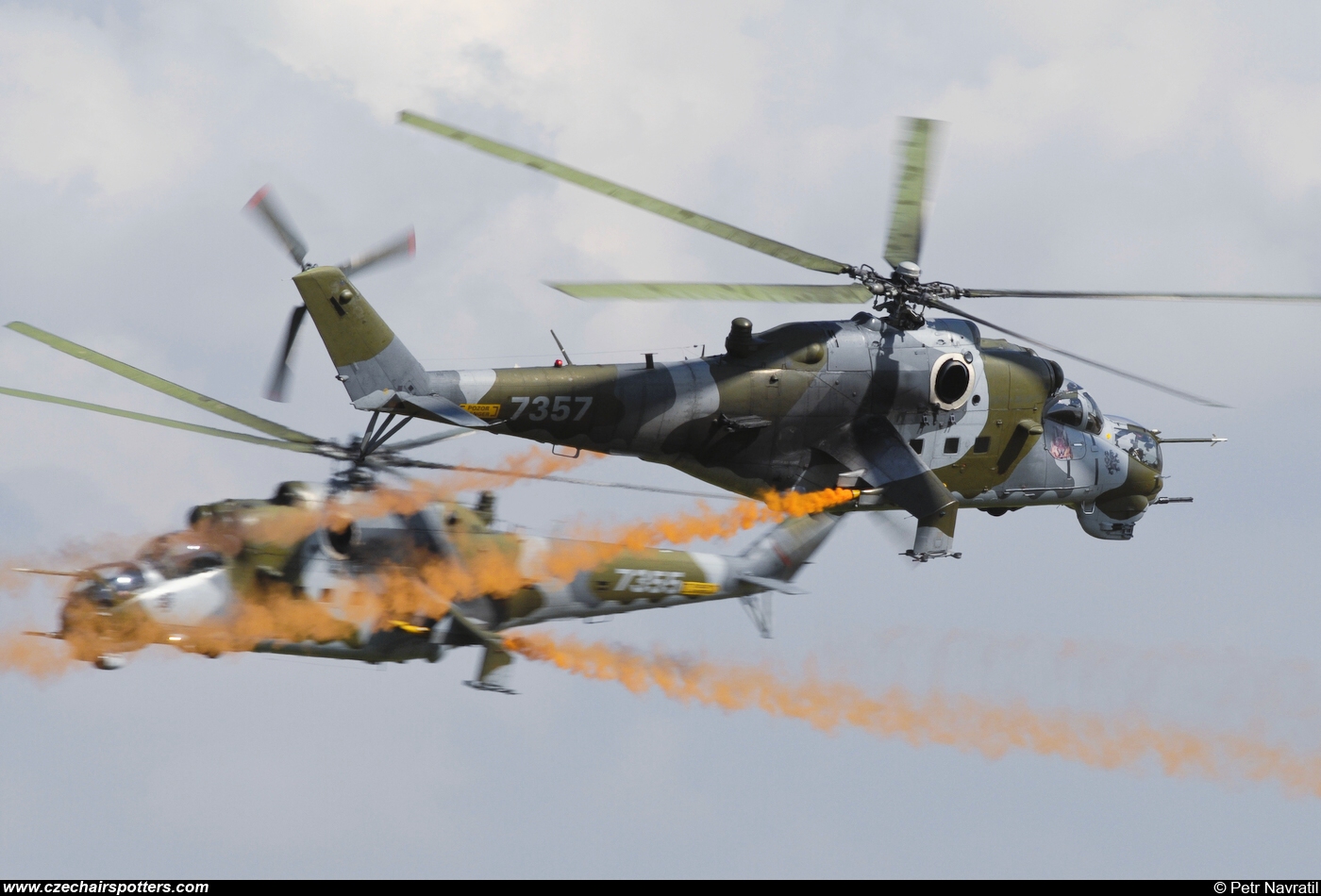 Czech - Air Force – Mil Mi-24V Hind 7357