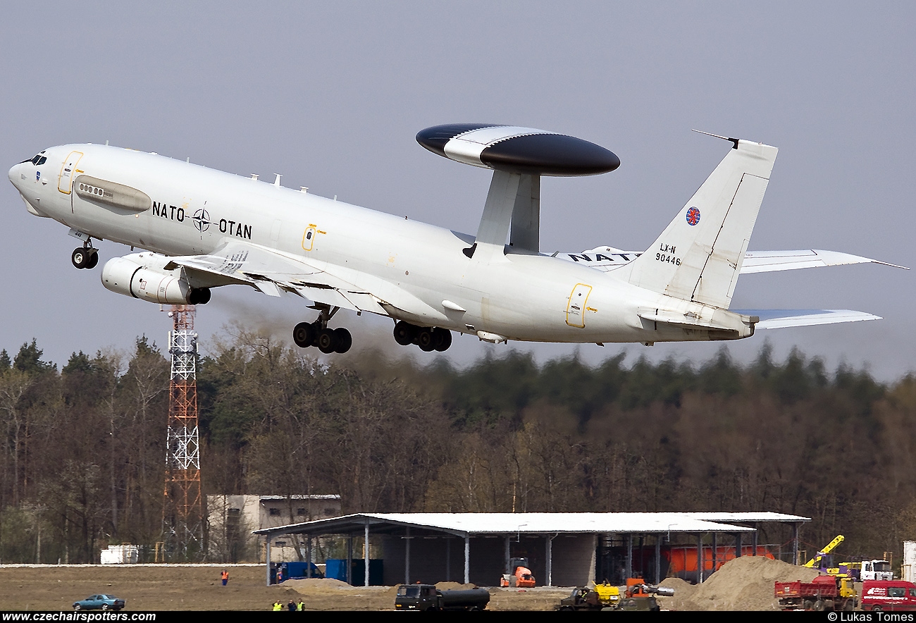 Luxembourg - NATO – Boeing E-3A Sentry LX-N90446 
