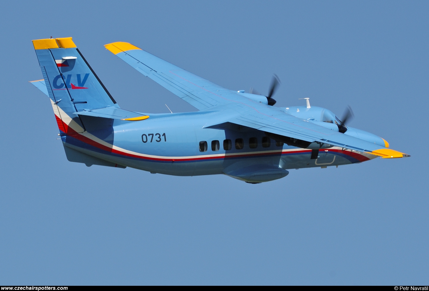LOM Praha - CLV – Let L-410UVP Turbolet  0731