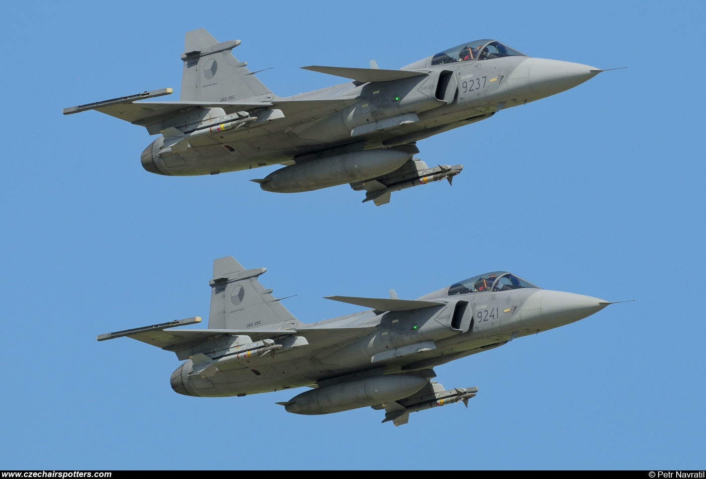 Czech - Air Force – Saab JAS39C Gripen 9237 + 9241