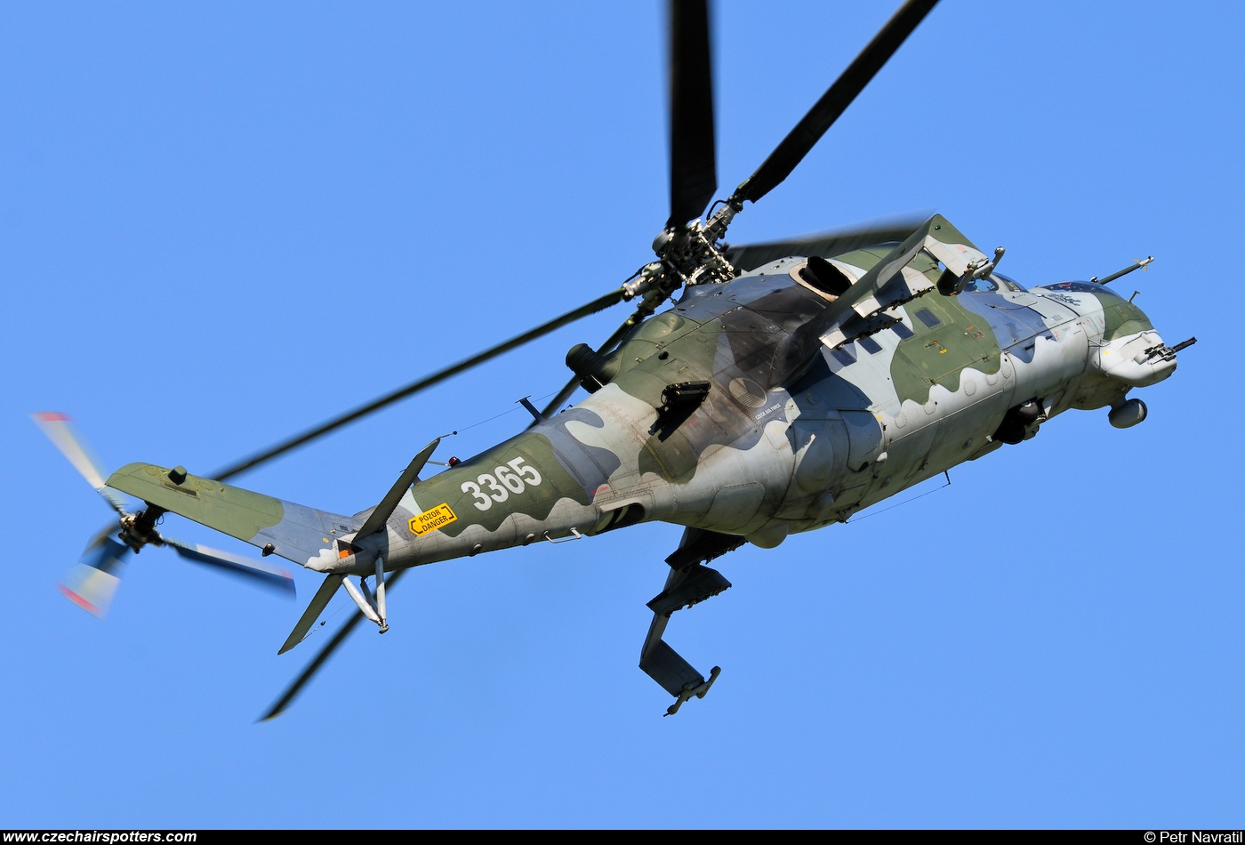 Czech - Air Force – Mil Mi-24V Hind 3365