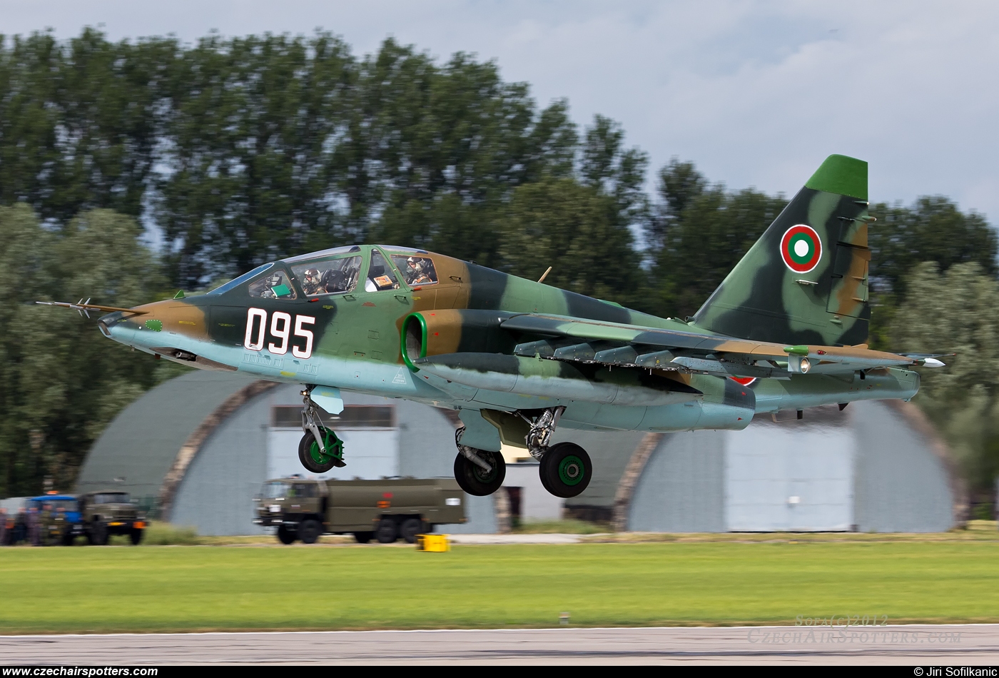 Bulgaria - Air Force – Sukhoi Su-25 UBK Frogfoot 095