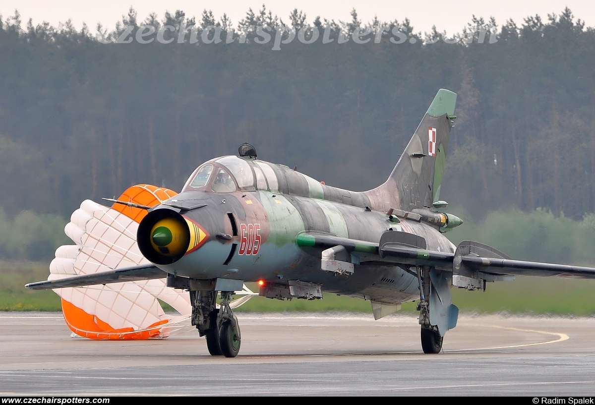 Poland - Air Force – Sukhoi Su-22 UM-3K Fitter G 605