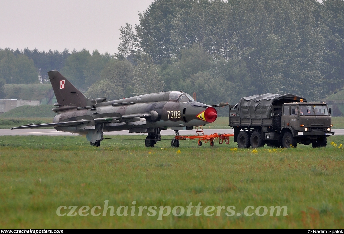 Poland - Air Force – Sukhoi Su-22 M-4 Fitter 7308