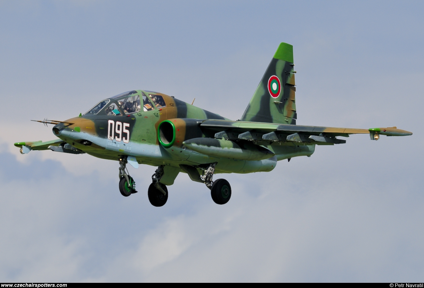 Bulgaria - Air Force – Sukhoi Su-25 UBK Frogfoot 095