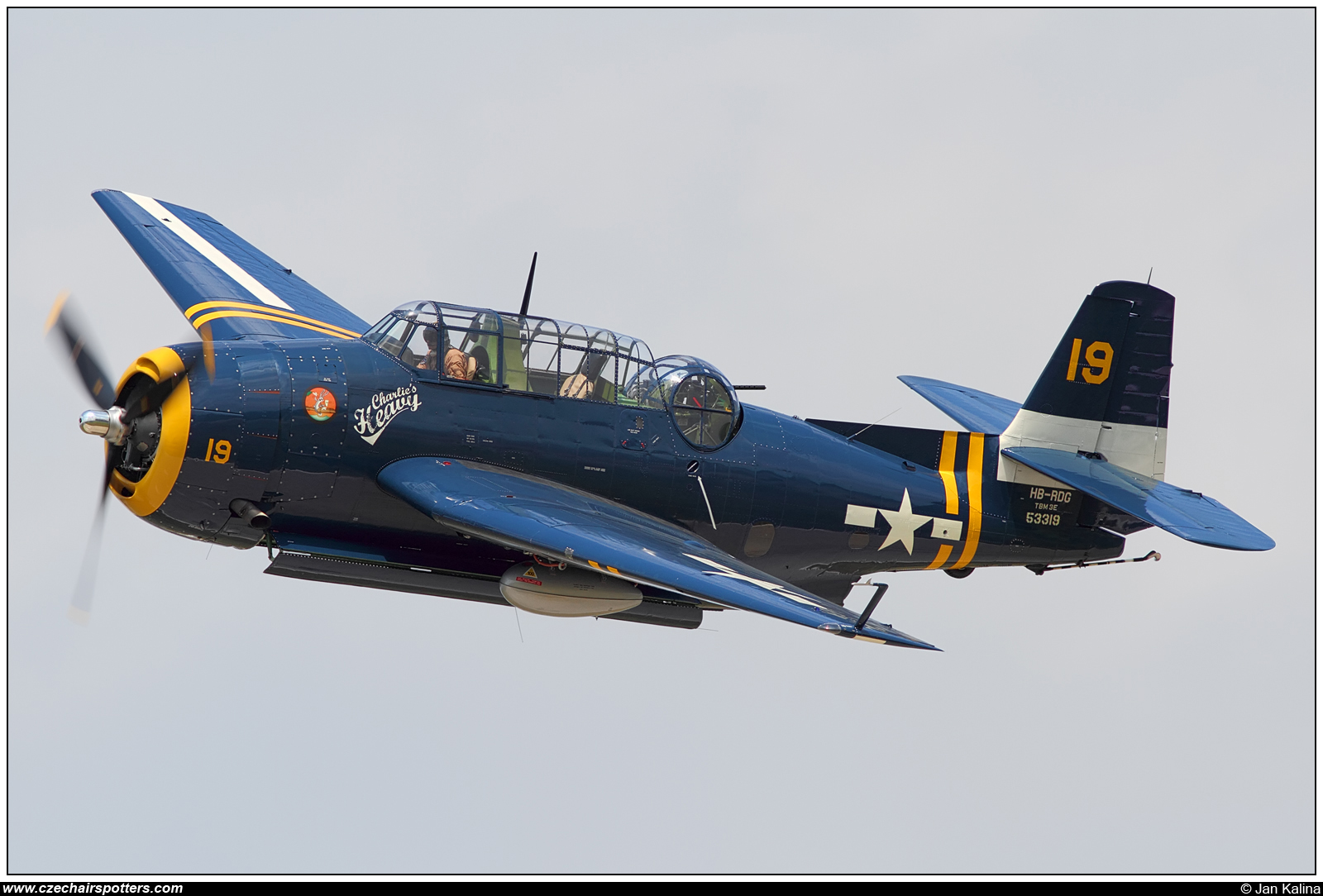 private – Grumman TBM-3R Avenger HB-RDG