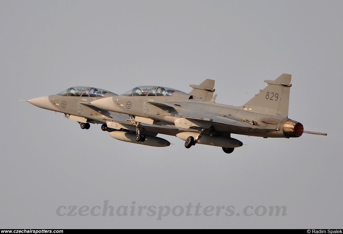 Sweden - Air Force – Saab JAS39D Gripen 829