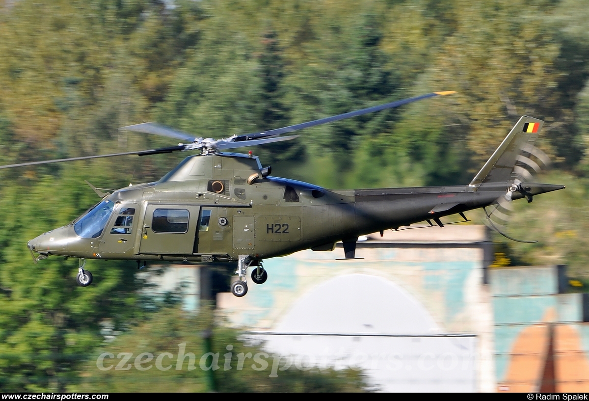 Belgium - Air Force – Agusta Westland Agusta A-109HO (A-109BA) H-22