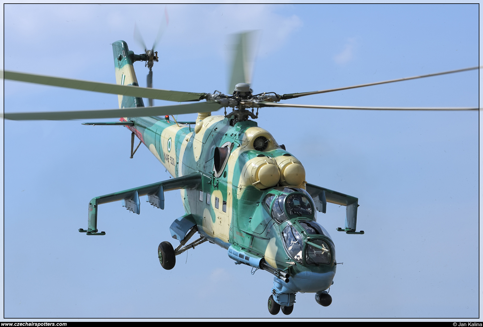Nigeria - Air Force – Mil Mi-24P Hind NAF530