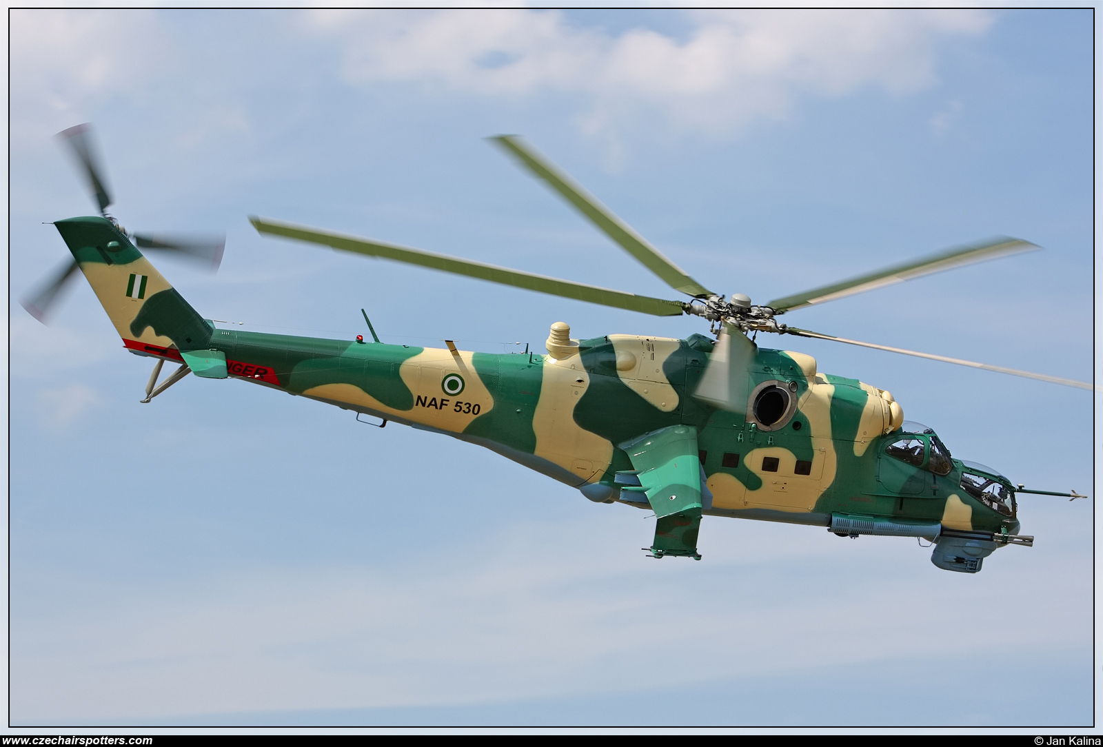 Nigeria - Air Force – Mil Mi-24P Hind NAF530
