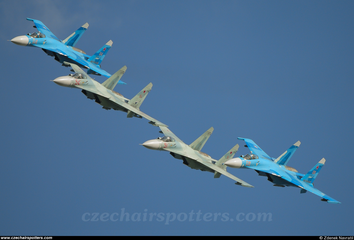 Russia - Air Force – Sukhoi Su-27 Flanker B 54