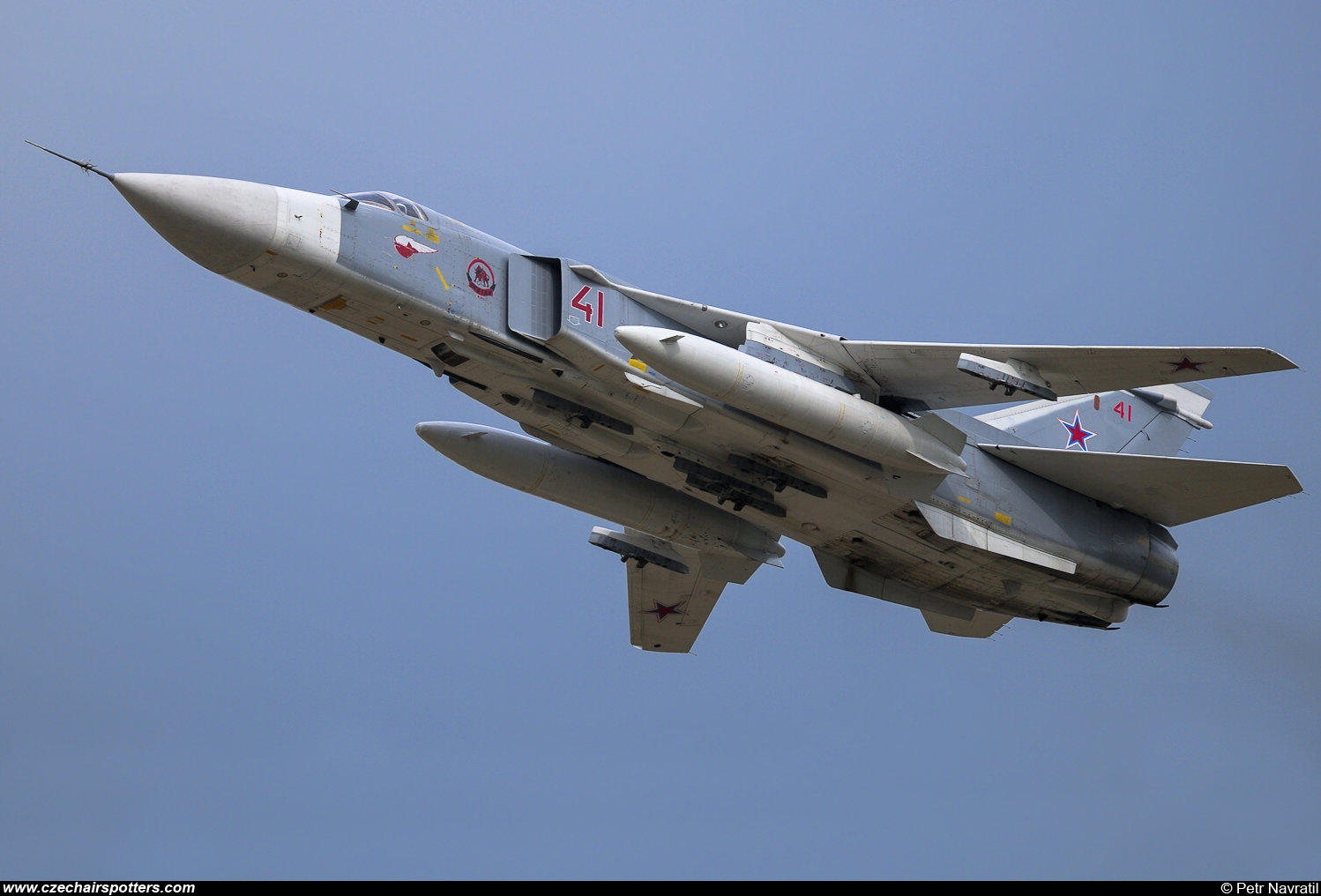 Russia - Air Force – Sukhoi Su-24M Fencer D 41