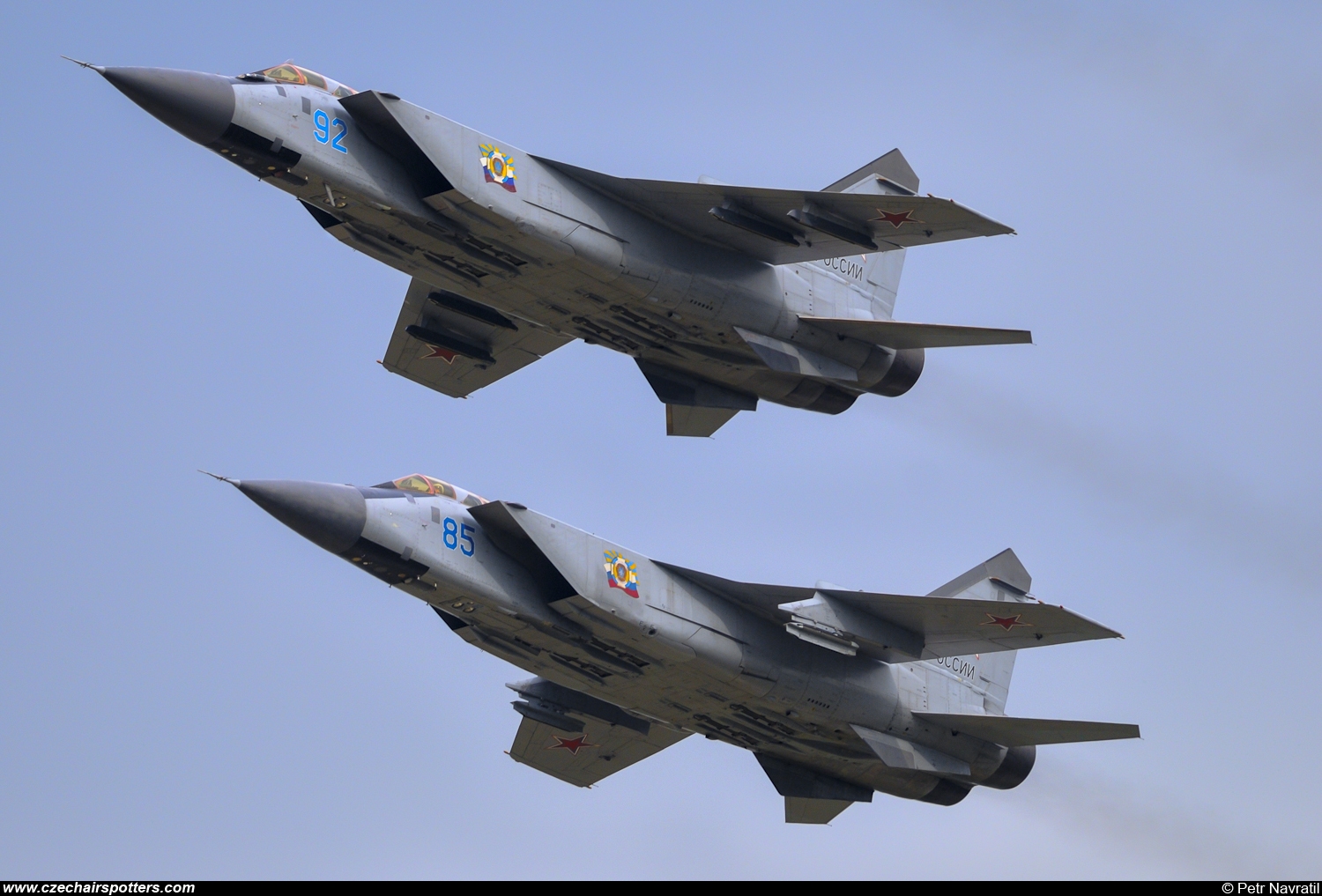 Russia - Air Force – Mikoyan-Gurevich MiG-31 B Foxhound 85