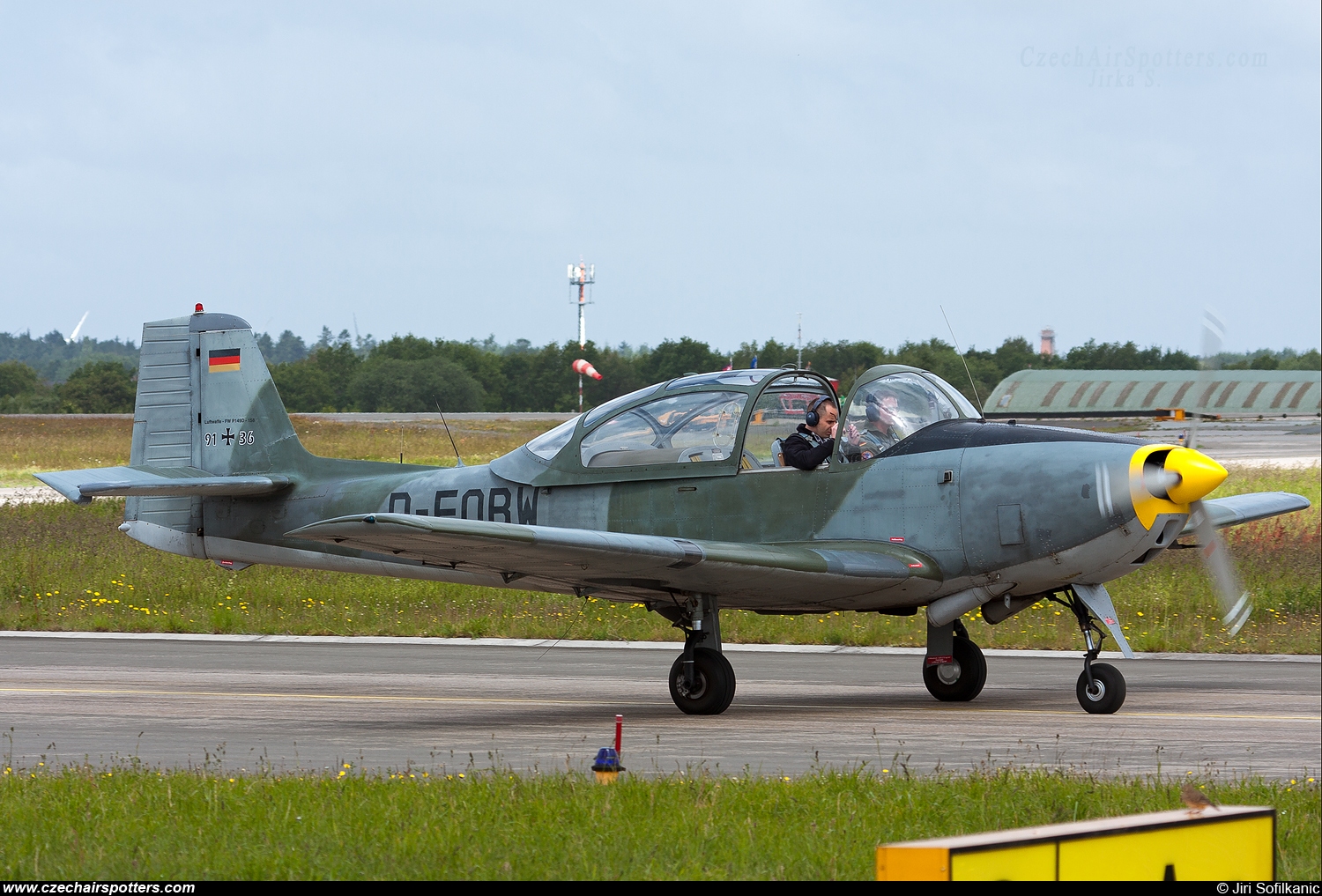 private – Piaggio Aero Focke-Wulf FWP-149D D-EOBW / 91+36