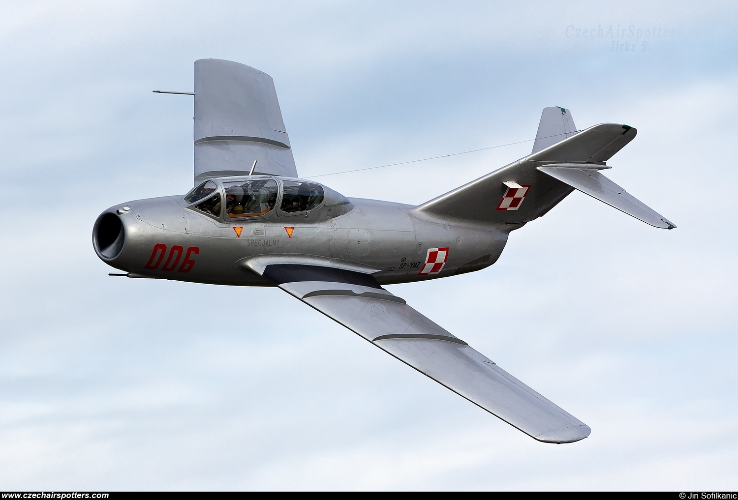 Polskie Orly – Mikoyan-Gurevich MiG-15UTI Midget (PZL-Mielec SBLim-2 ) SP-YNZ / 006