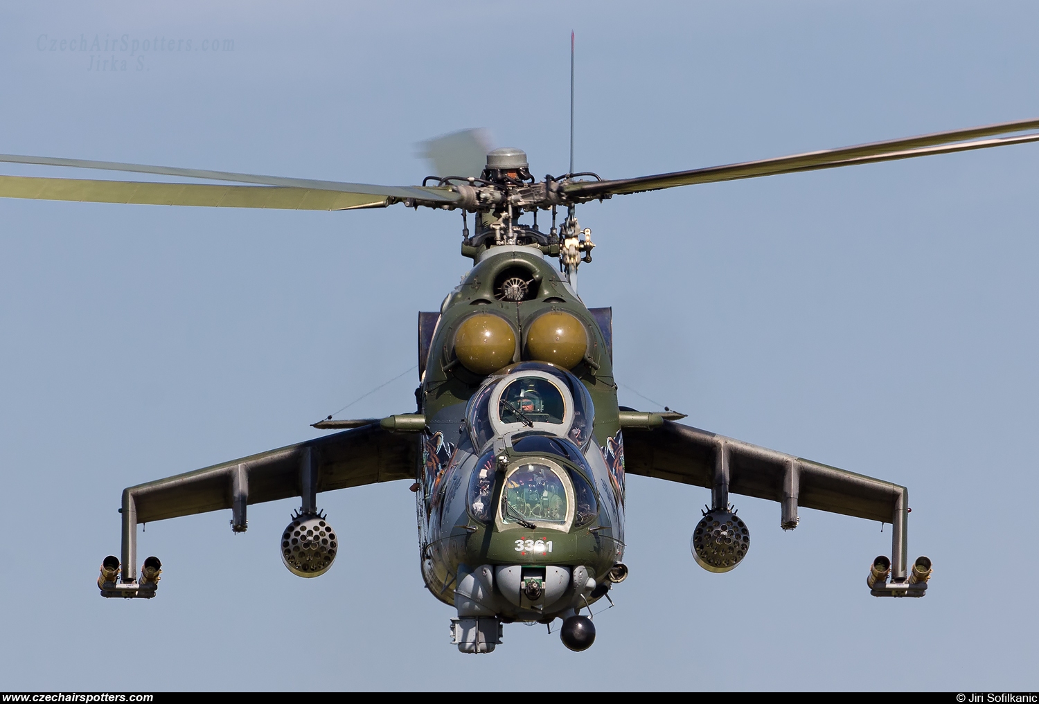 Czech - Air Force – Mil Mi-24V Hind 3361