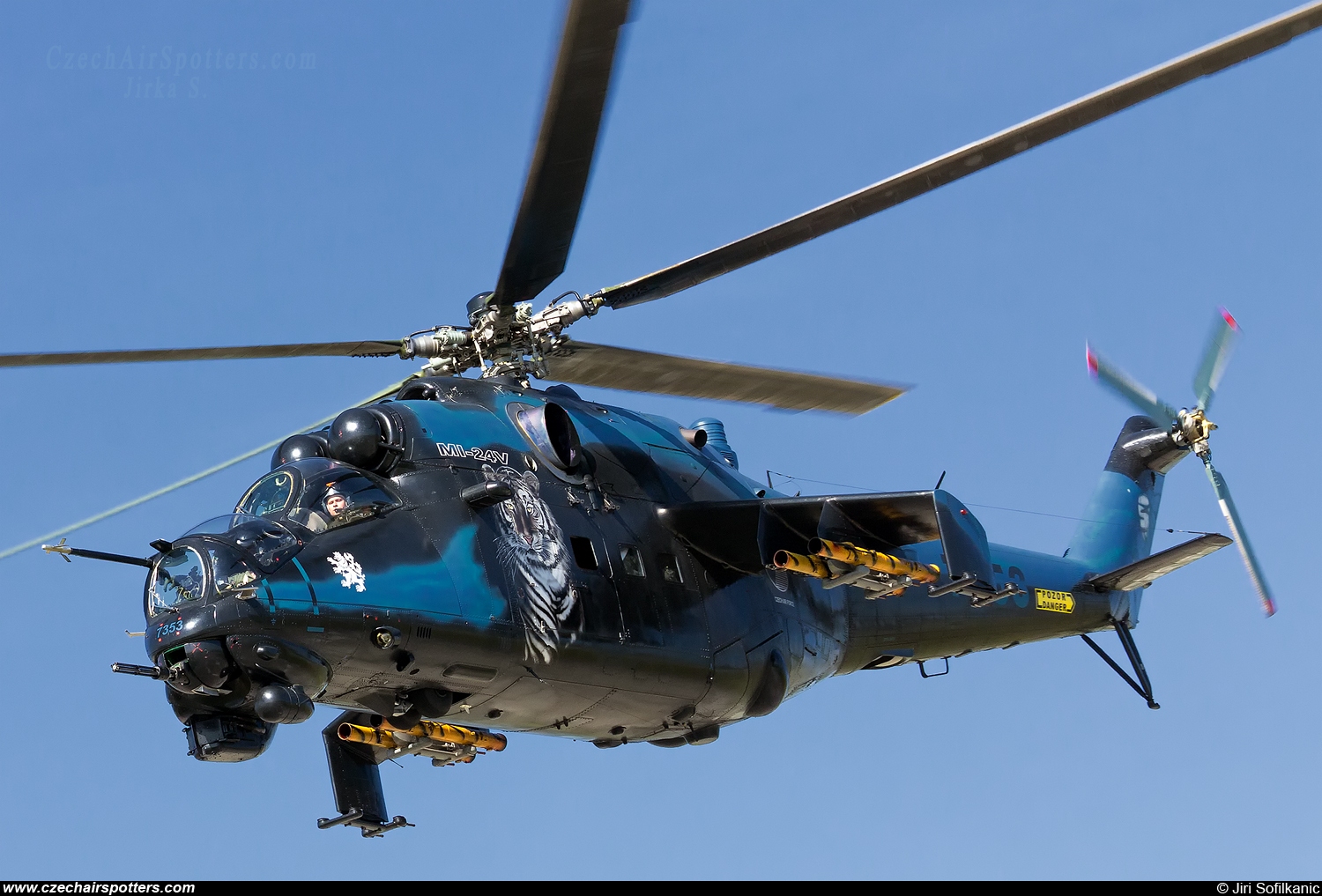 Czech - Air Force – Mil Mi-24V Hind 7353