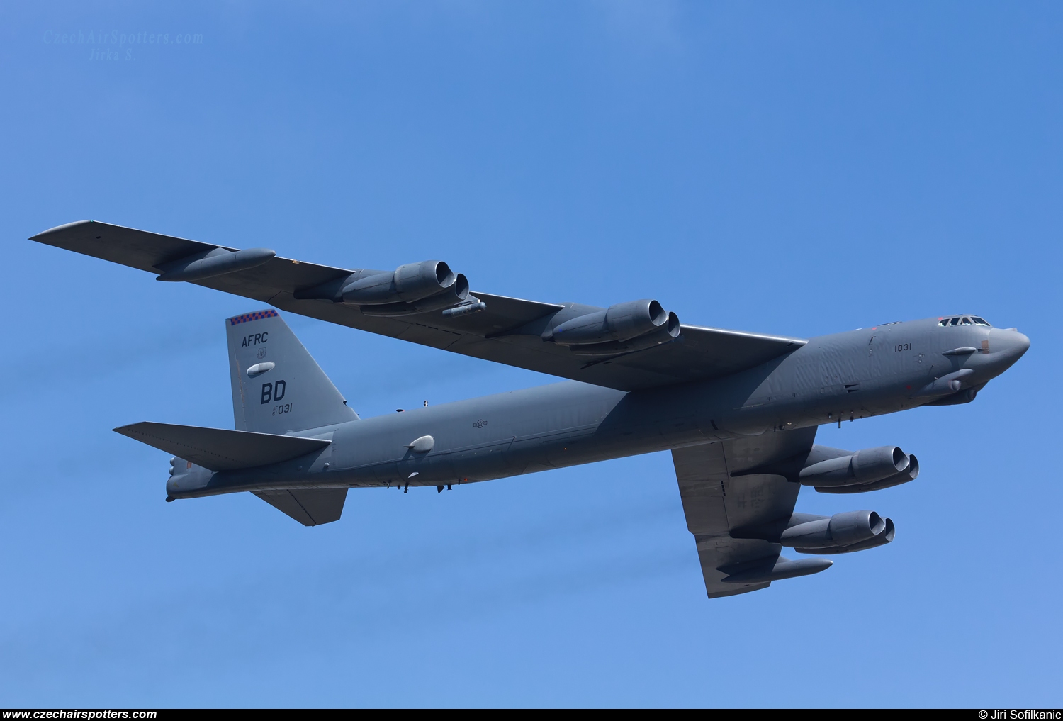 USA - Air Force – Boeing B-52H Stratofortress 61-0031 / DB
