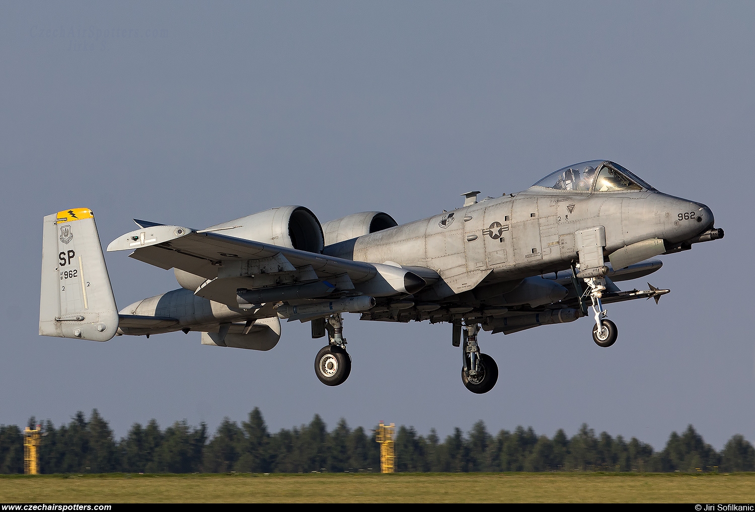 USA - Air Force – Fairchild A-10C Thunderbolt II 81-0962 / SP
