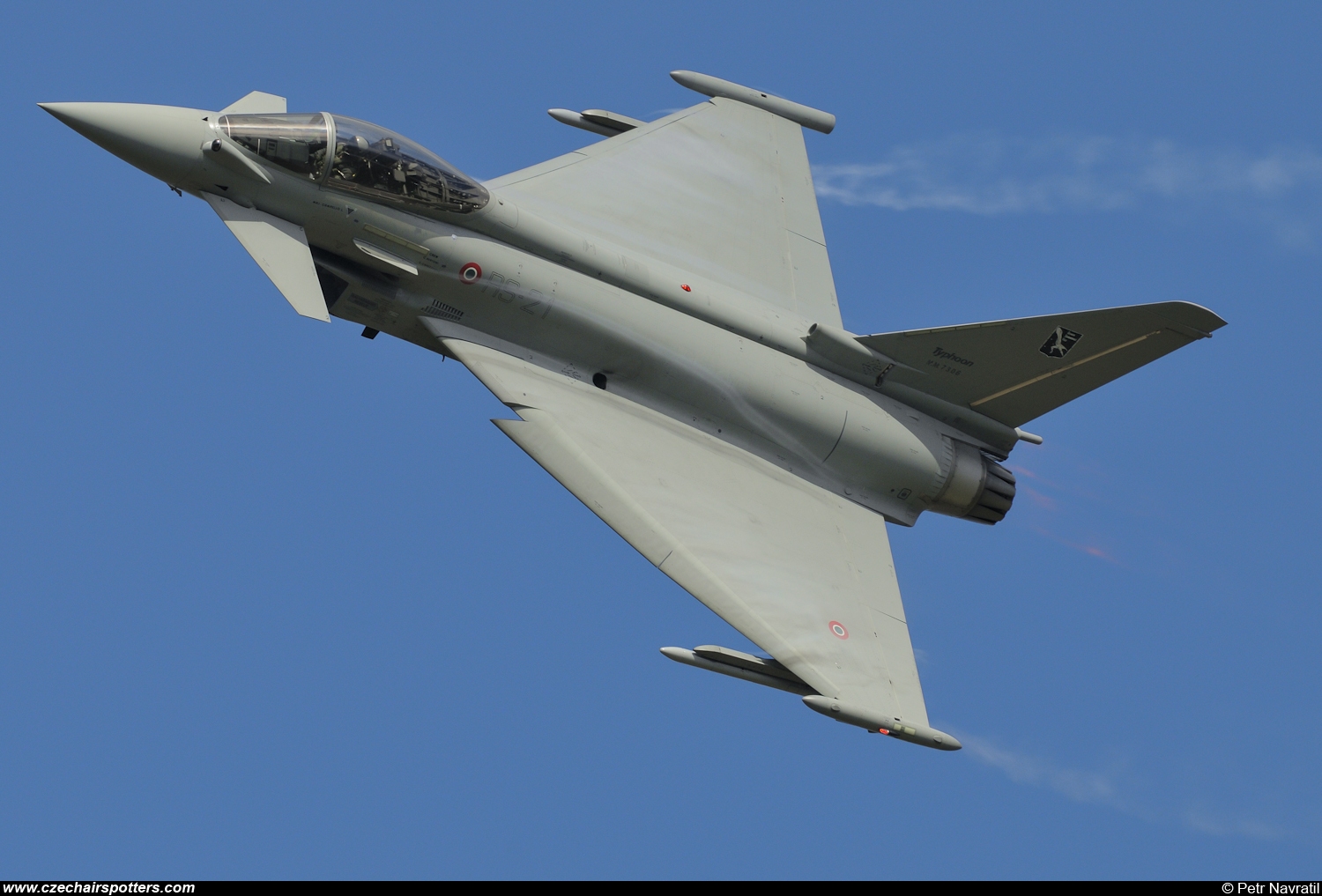 Italy - Air Force – Eurofighter EF-2000 Typhoon S MM7306/RS-21