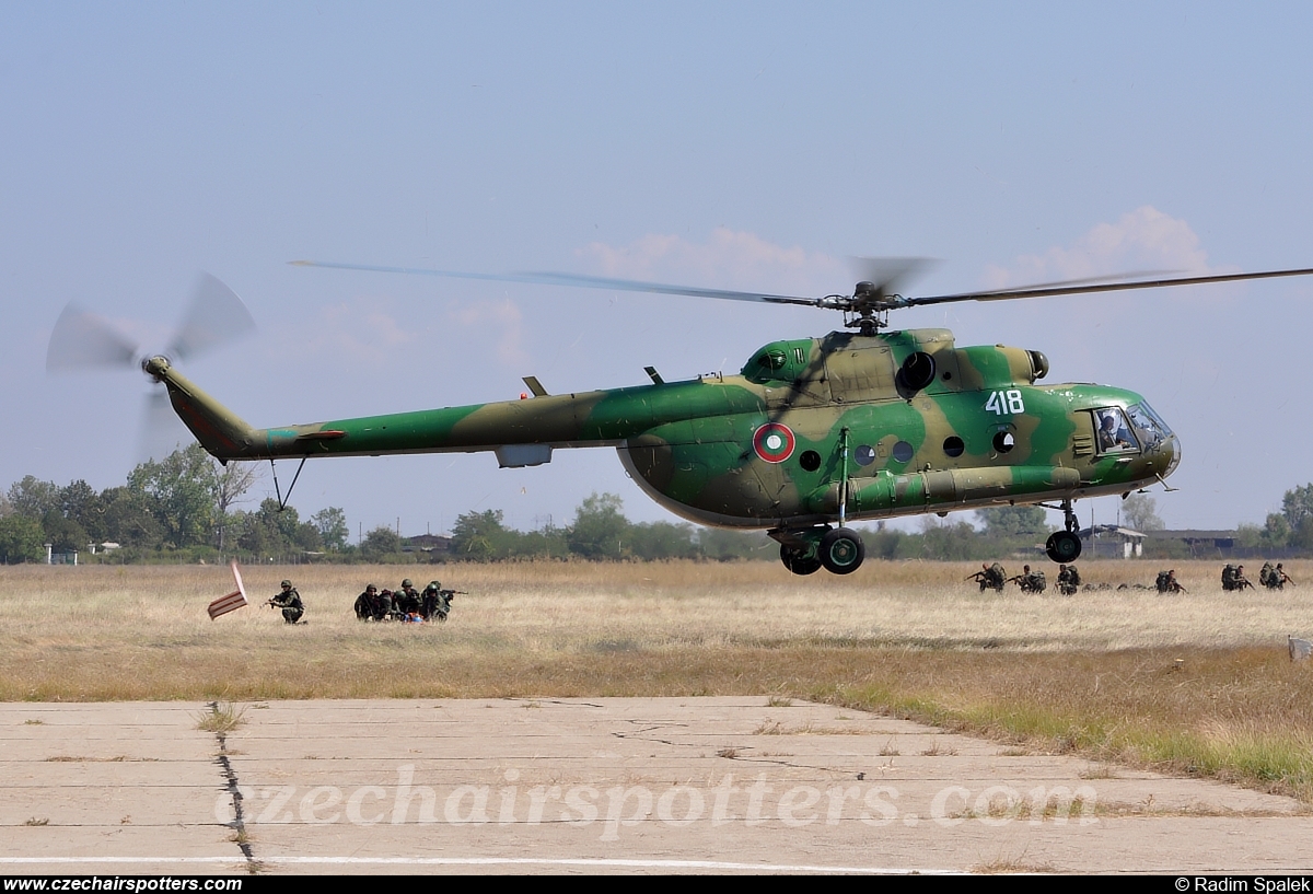 Bulgaria - Air Force – Mil Mi-17 Hip 418