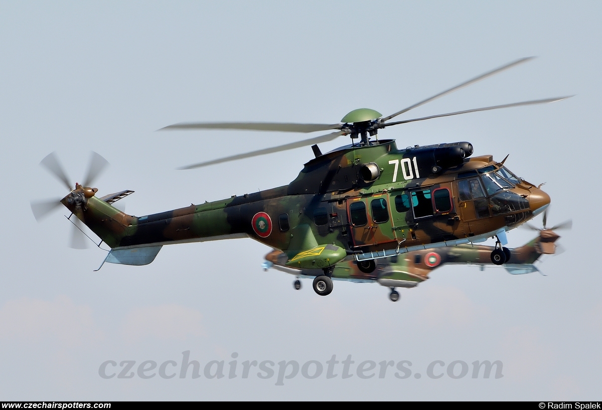 Bulgaria - Air Force – Aerospatiale AS-532AL Cougar 701