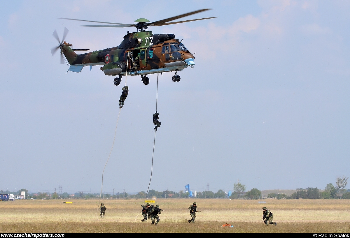 Bulgaria - Air Force – Aerospatiale AS-532AL Cougar 712