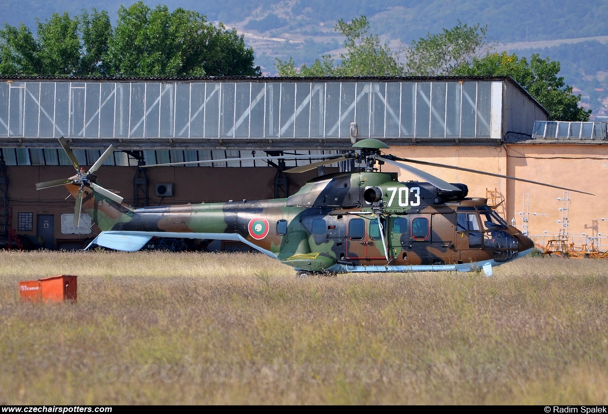 Bulgaria - Air Force – Aerospatiale AS-532AL Cougar 703