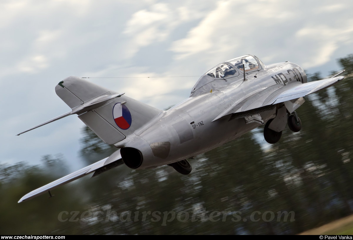 Polskie Orly – Mikoyan-Gurevich MiG-15UTI Midget (PZL-Mielec SBLim-2 ) SP-YNZ