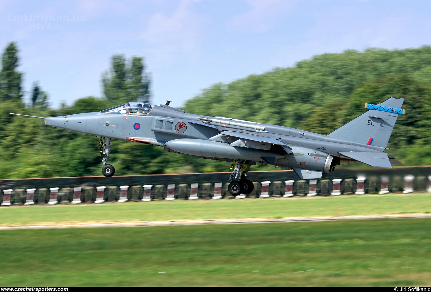 UK - Air Force – Sepecat (Bréguet/BAC) Jaguar GR3A XX729 / EL