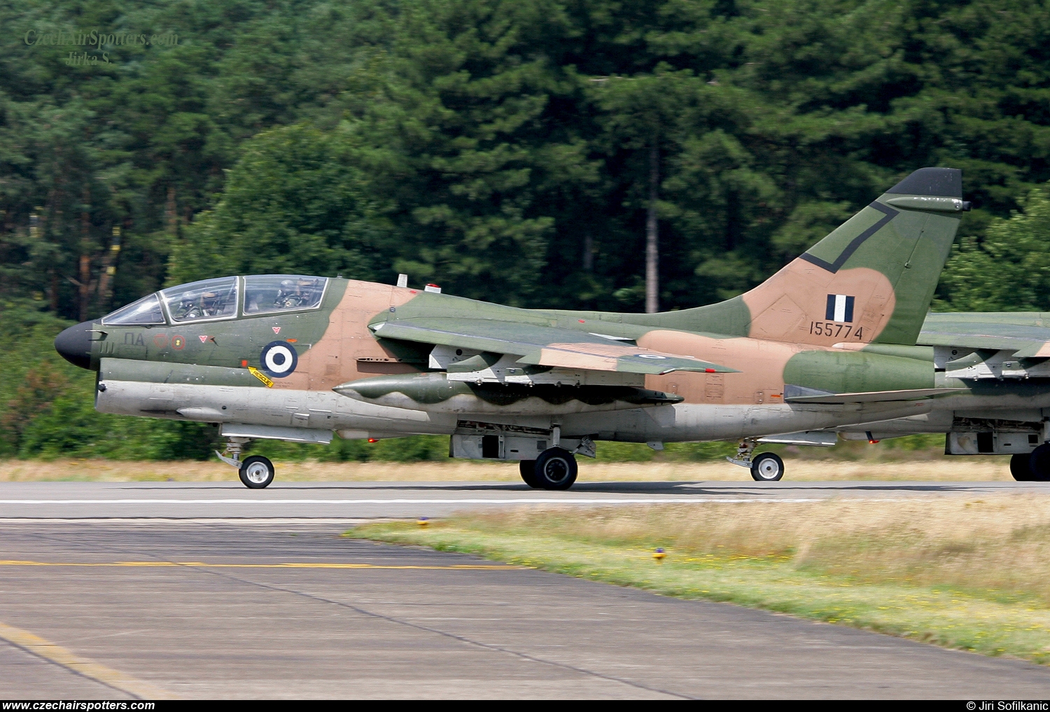 Greece - Air Force – LTV TA-7C Corsair II 155774