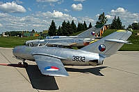 Czechoslovakia - Air Force – Mikoyan-Gurevich MiG-15bis SB 3832