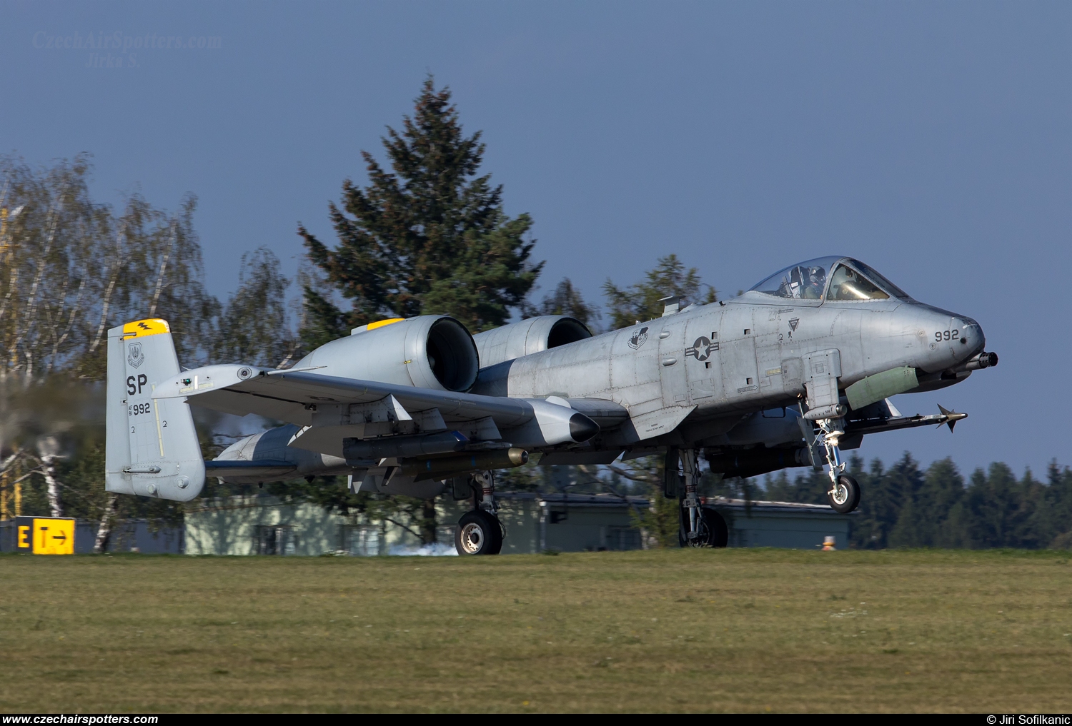 USA - Air Force – Fairchild A-10C Thunderbolt II 81-0992 / SP