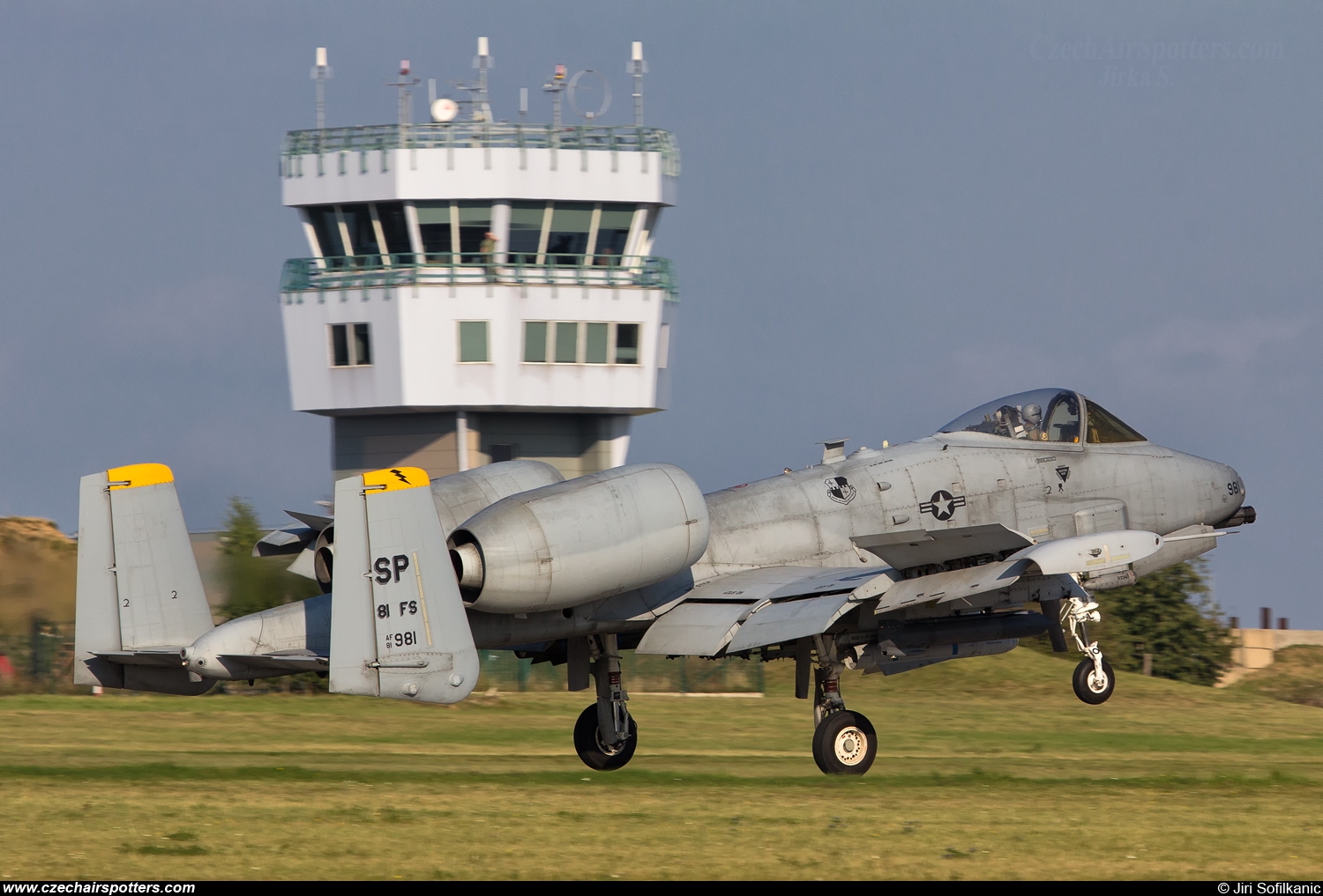 USA - Air Force – Fairchild A-10C Thunderbolt II 81-0981 / SP