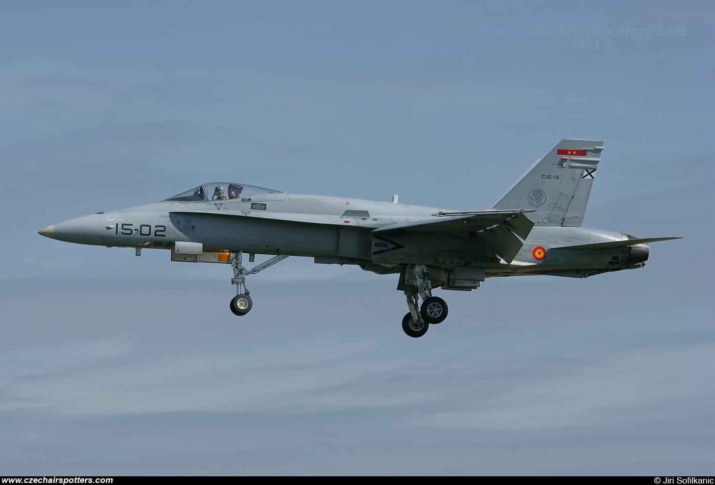 Spain - Air Force – McDonnell Douglas EF-18A Hornet C15-15 / 15-02
