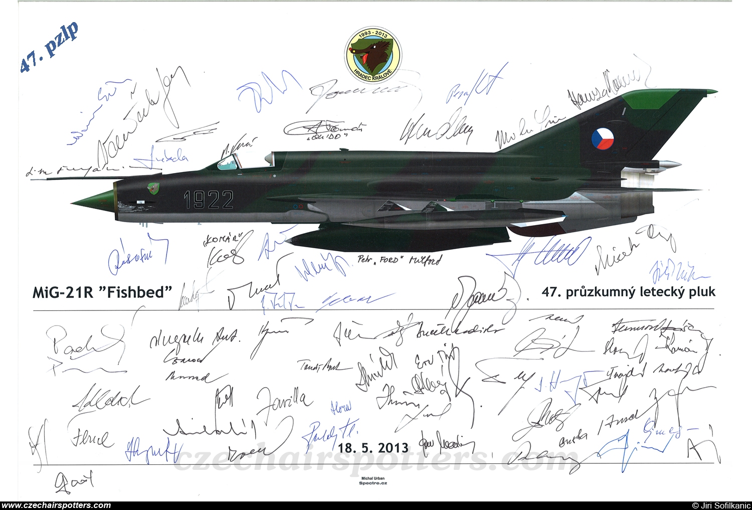 Czech - Air Force – Mikoyan-Gurevich MiG-21R 47