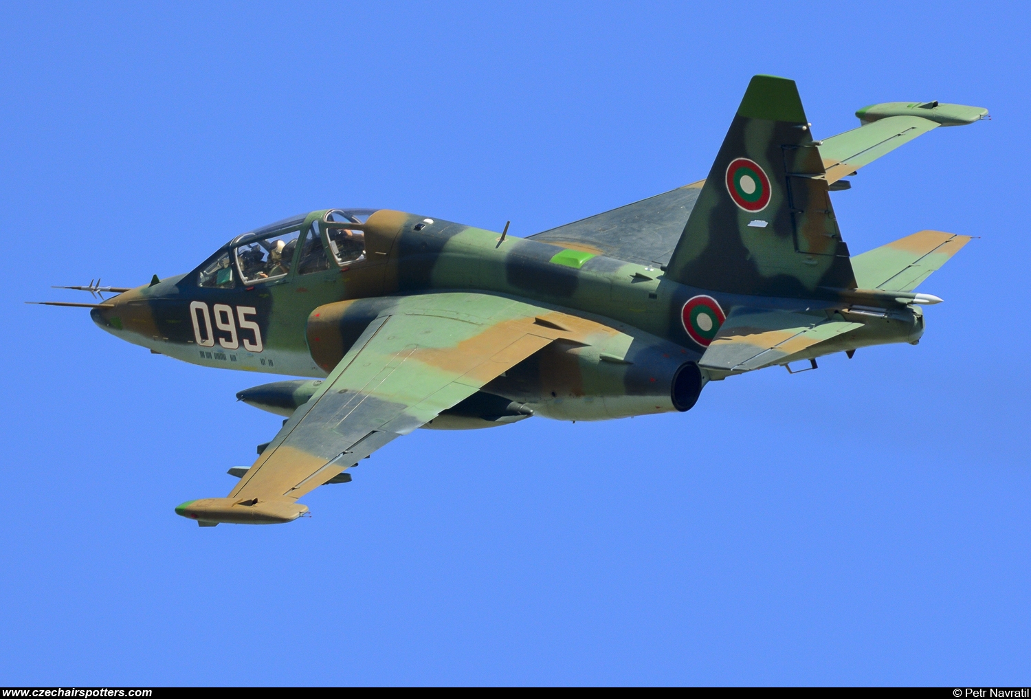 Bulgaria - Air Force – Sukhoi Su-25 UBK Frogfoot 095