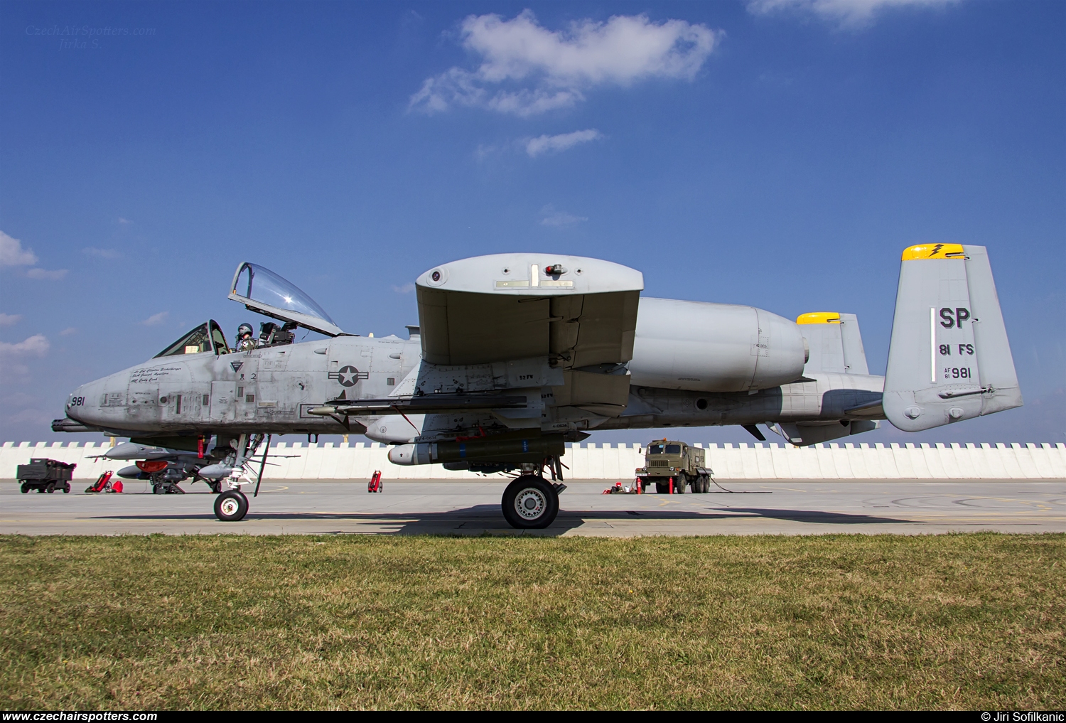 USA - Air Force – Fairchild A-10C Thunderbolt II 81-0981 / SP