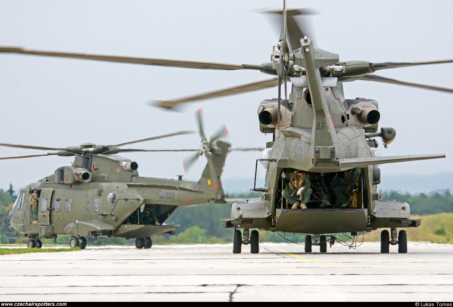 UK - Air Force – Agusta Westland EH-101 Merlin HC3 (Mk411)  ZJ119 