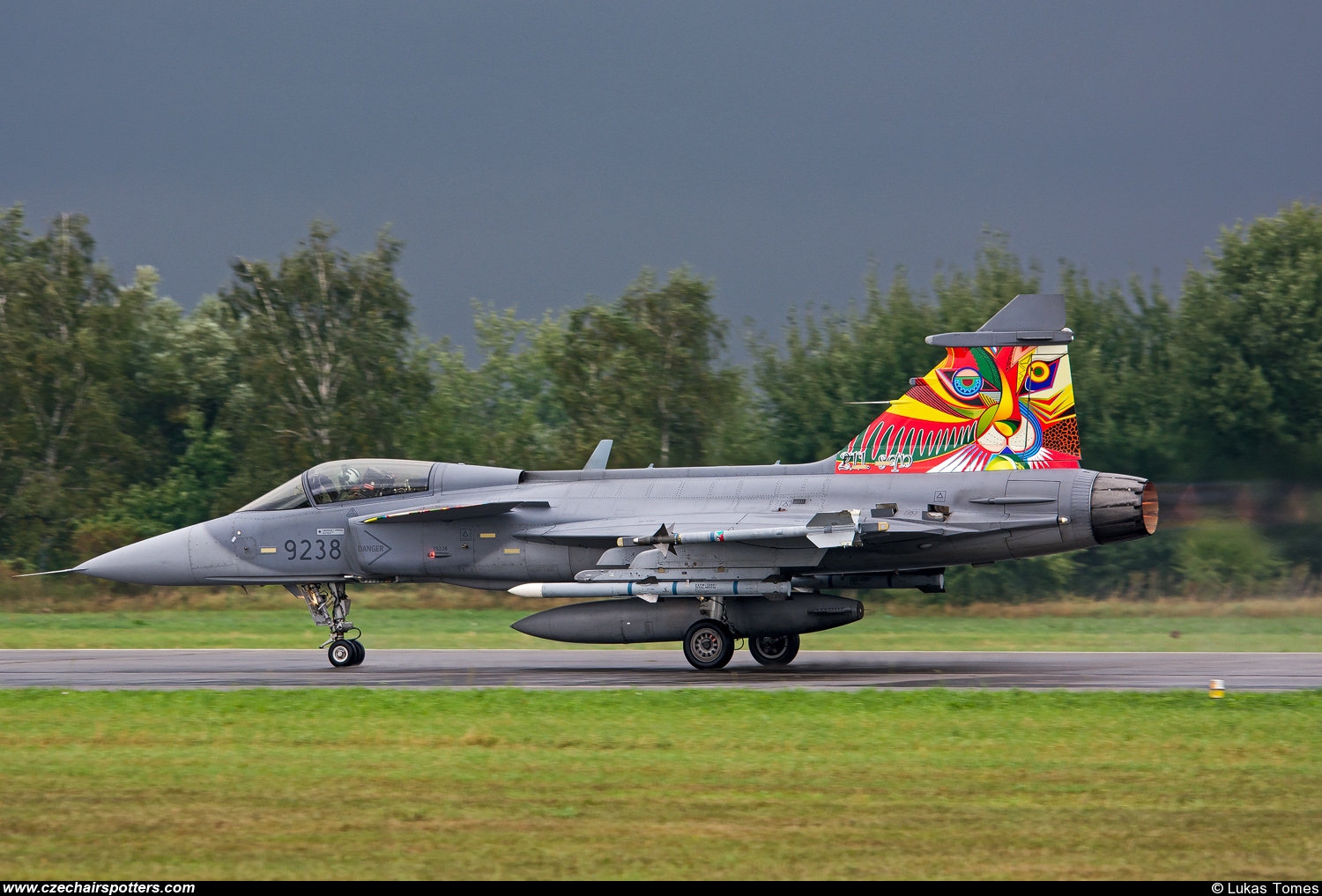 Czech - Air Force – Saab JAS39C Gripen 9238