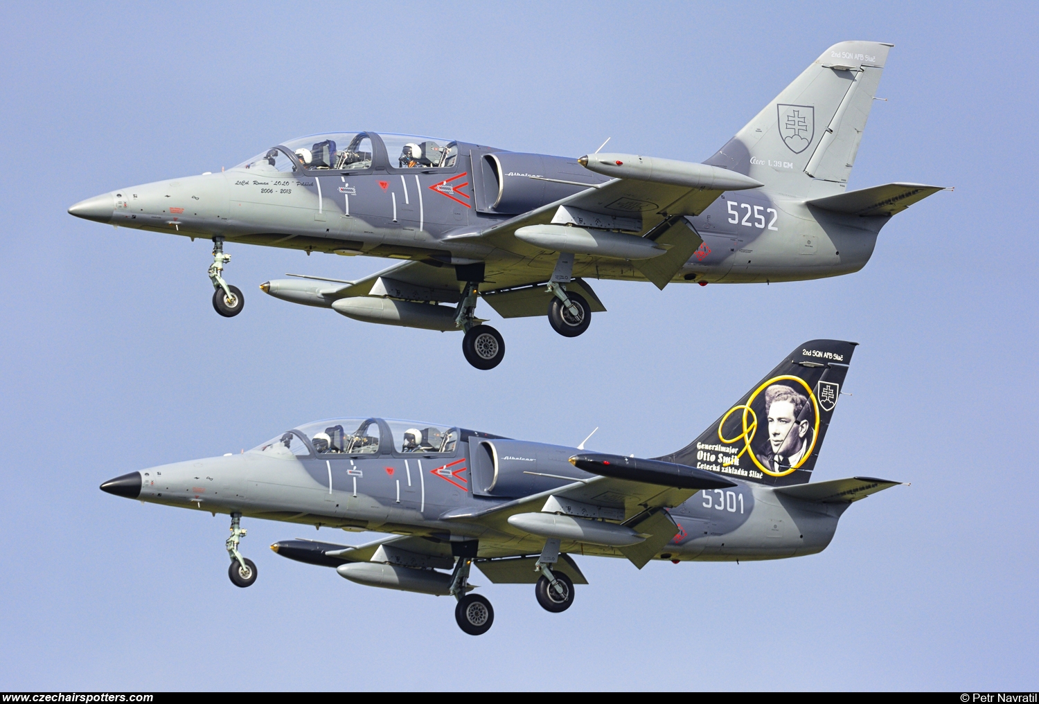 Slovakia - Air Force – Aero L-39CM Albatros 5252 + 5301