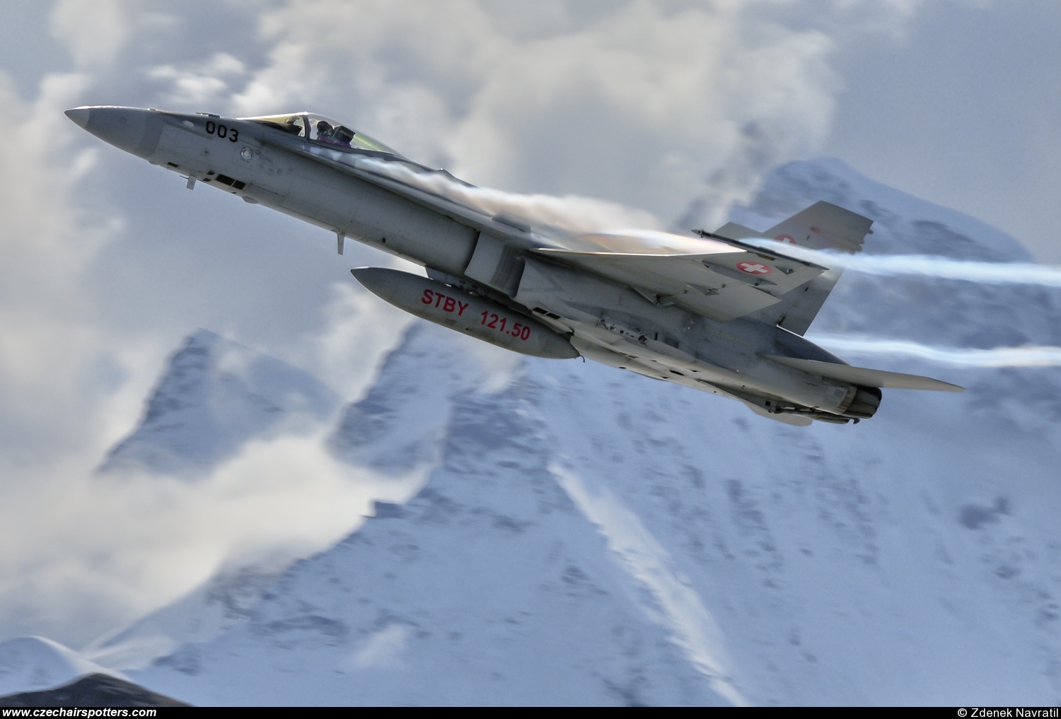 Switzerland - Air Force – McDonnell Douglas F/A-18C Hornet J-5003