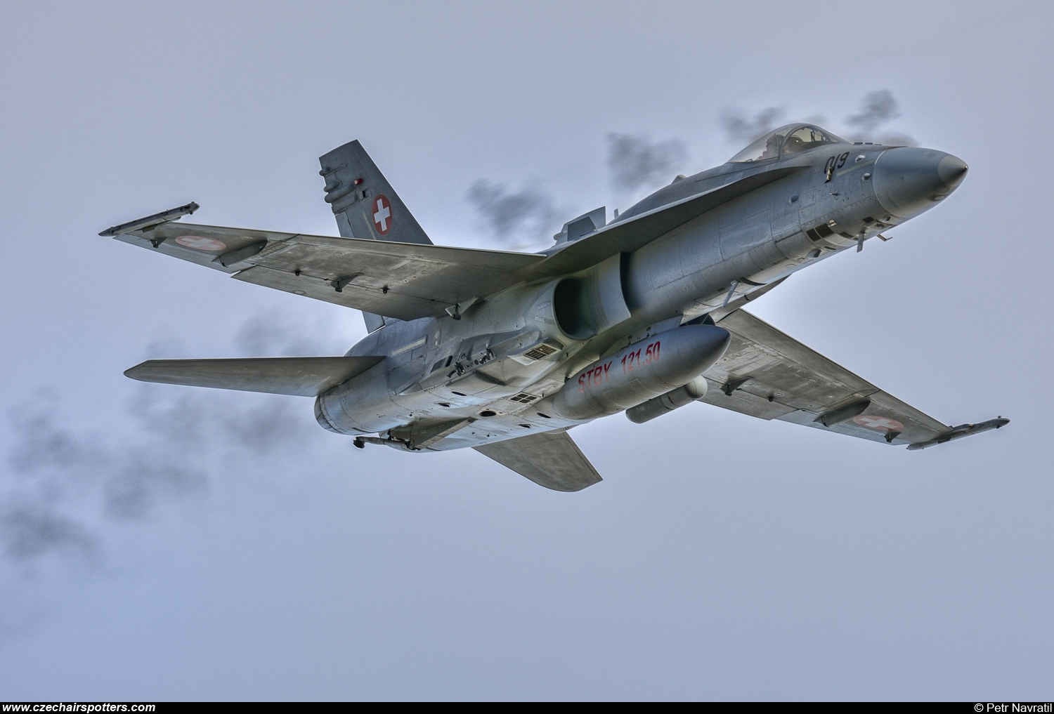 Switzerland - Air Force – McDonnell Douglas F/A-18C Hornet J-5019