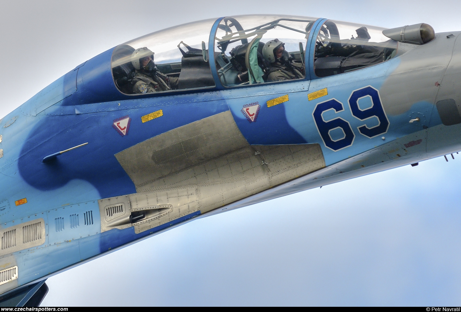 Ukraine - Air Force – Sukhoi Su-27 UB Flanker C 69